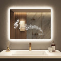 24"x32" LED Bathroom Mirror with Bluetooth Speaker