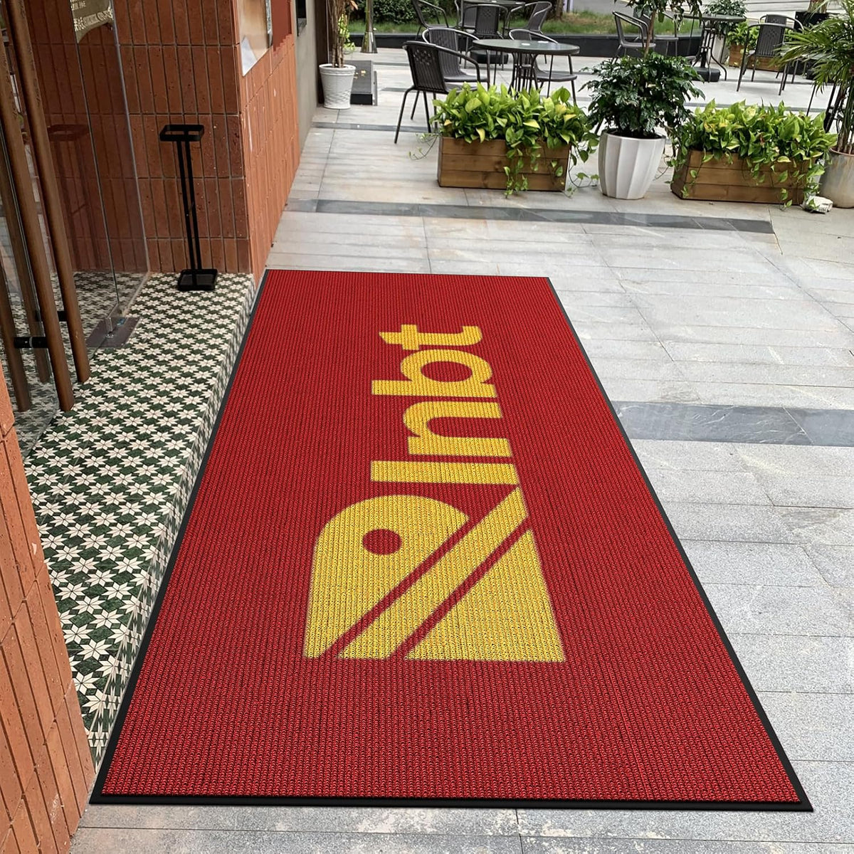 Custom Door Mats Personalized Logo Indoor Outdoor Waterproof Mat