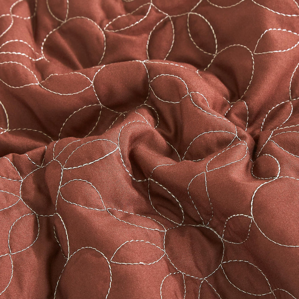 6-Piece Embroidered Mandala Global Chic Comforter Set Queen Size