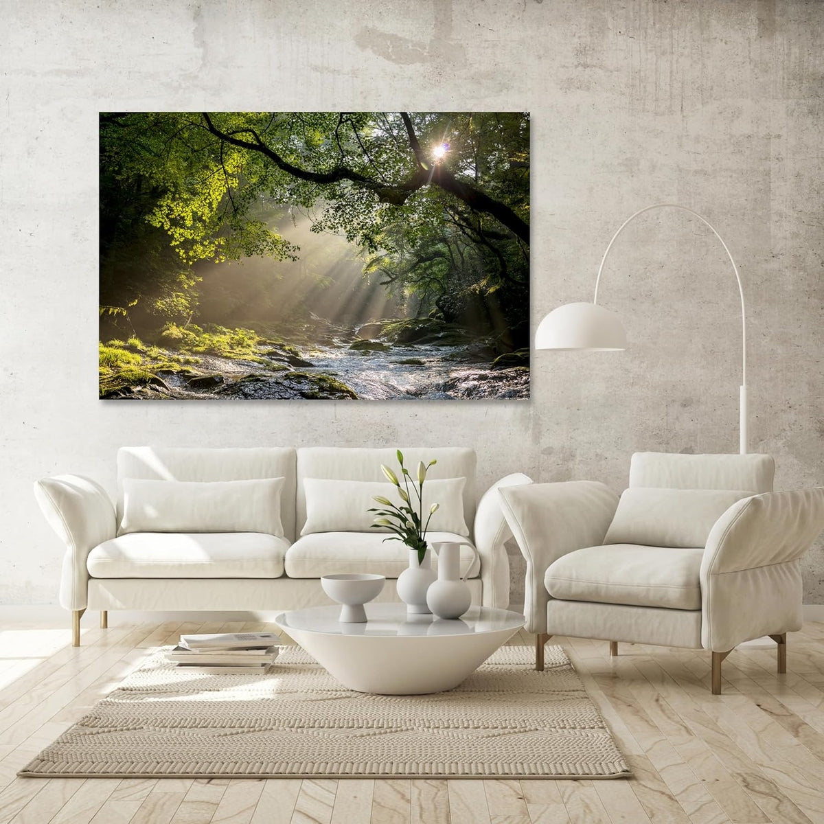 Nature Wall Art Prints - Ocean Forest Mountain Lake Canvas Landscapes - Small to Extra Large Living Room Bedroom