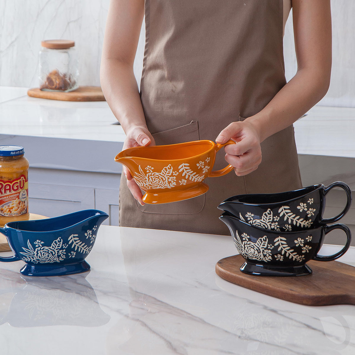 Gravy Boat Porcelain Gravy Boats 20 Oz Gravy Bowl