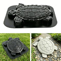 Shaped Stepping Stone Mold, Reusable Concrete Cement Mold for Garden Path Walkway, 17.3"×15" DIY ABS Paver Mold with