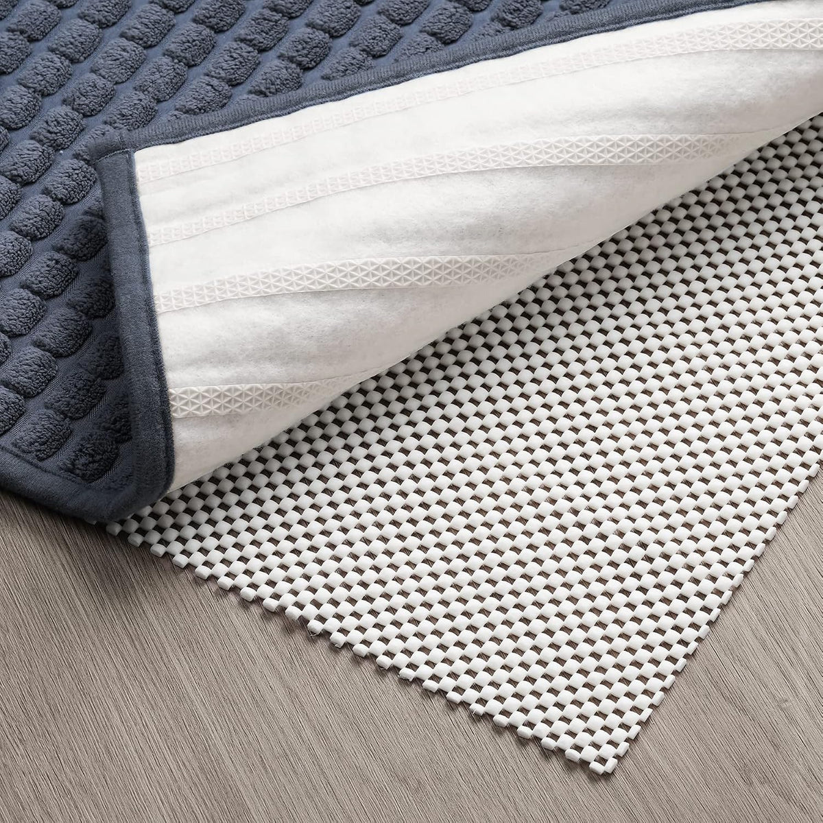 Non Slip Area Rug Pads Non Skid Rug Gripper 9x12 Feet Extra Thick Pad Anti-Slip Carpet Rug Mats for Hardwood Surface - Set of 108