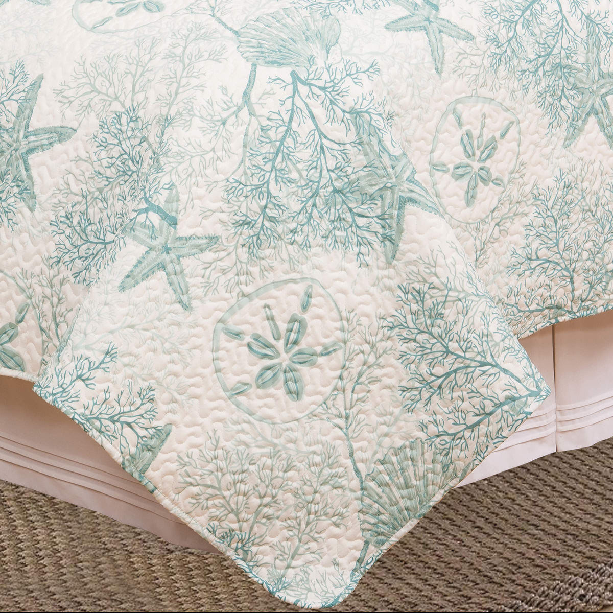Ocean Treasures 3-Piece Quilt Set