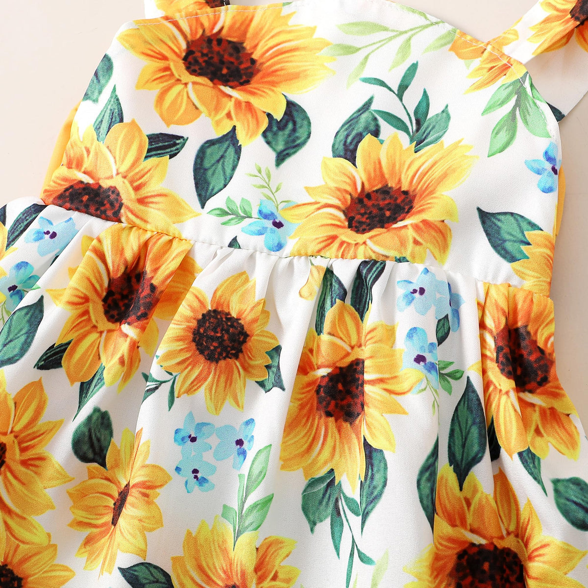 Baby Girl Summer Dresses Yellow Boho Sleeveless Dresses Infant Summer Outfits Sundress Baby Girl Clothes