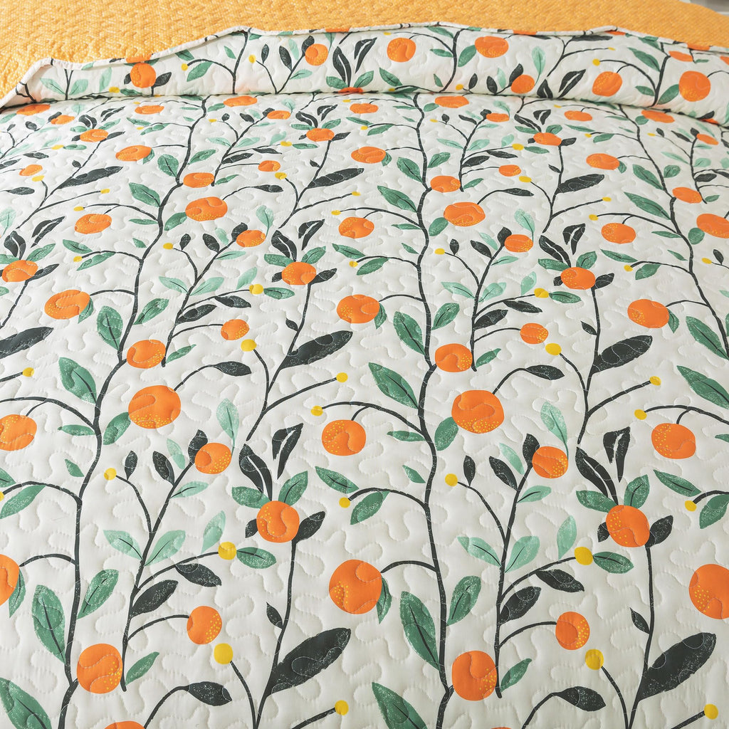 Floral Quilt Sets - Botanical Bedspreads 3-Piece, Wildflower Coverlet for Beds, Lightweight Bed Cover, All