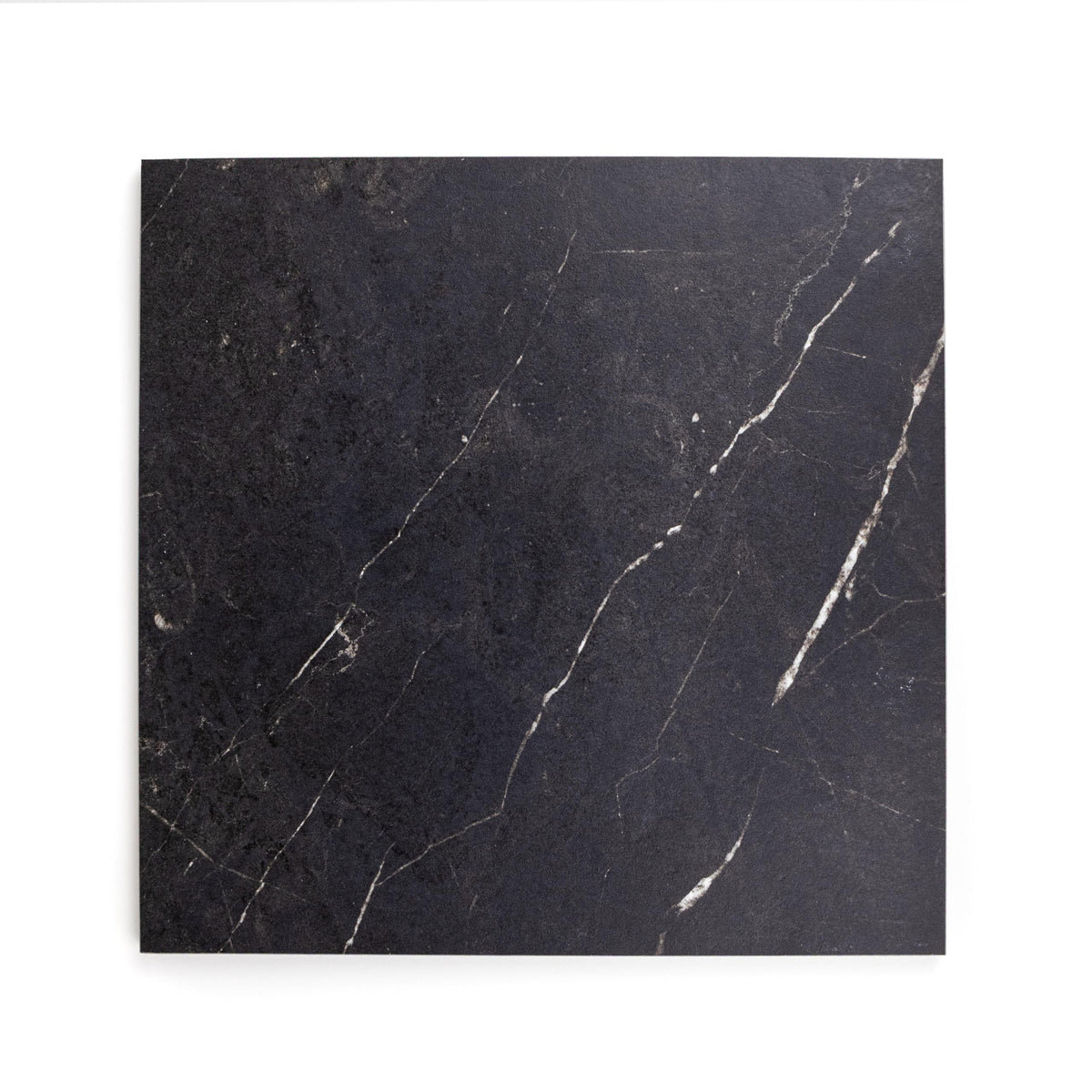 Palazzo Checkerboard | 12"x12" Porcelain Marble Look Floor & Wall Tile (Nero/Crema, Carton)