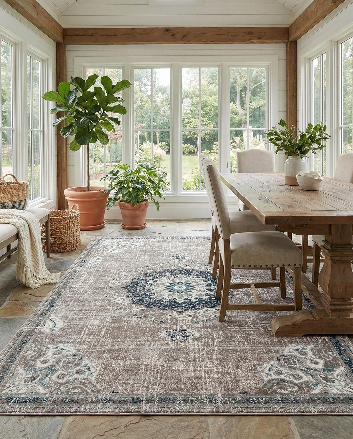 Madeline Rug - Gray Medium-Pile Rug