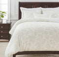 Premium Paisley Sage Duvet Cover Set - Duvet Cover (90" x 90") & 2 Pillow Shams (20" x 26") - 3-Piece Set, Queen Size