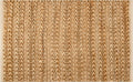 Jute Patsan 24x36 Inches Natural Rug, Farmhouse Neutral Boho Small Doormat Rugs