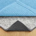 Dual Surface - 8'x10' - 1/4" Thick - Felt + Rubber - Non-Slip Backing Rug Pad - Safe for All Floors - Set of 80