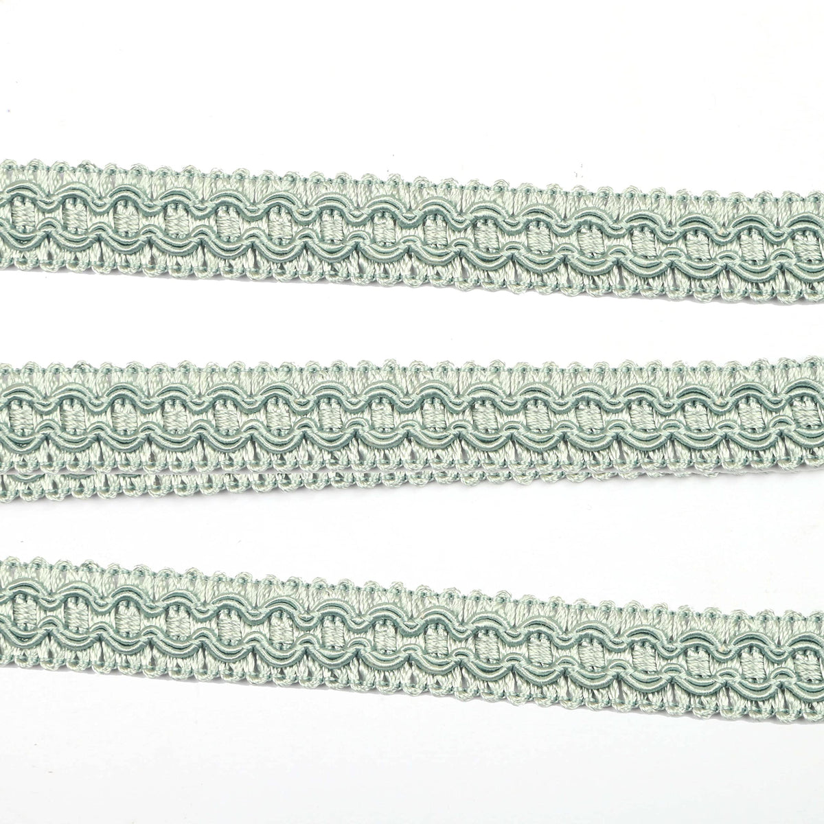 0.7 Inch Gimp Braid Trim, Blue - 10 Yard
