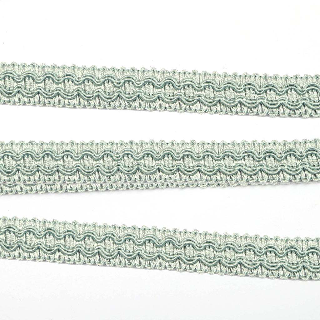0.7 Inch Gimp Braid Trim, Blue - 10 Yard
