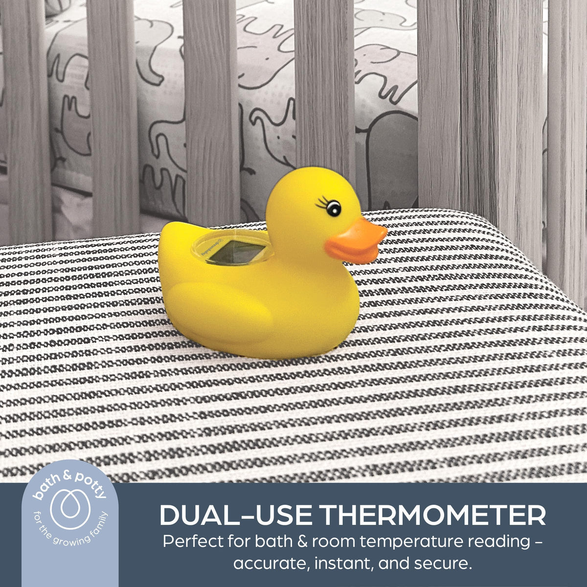 Bath Thermometer - Duck Water Thermometer for Bathtub