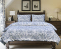 Duvet Cover Set - 100% Cotton French Country Toile