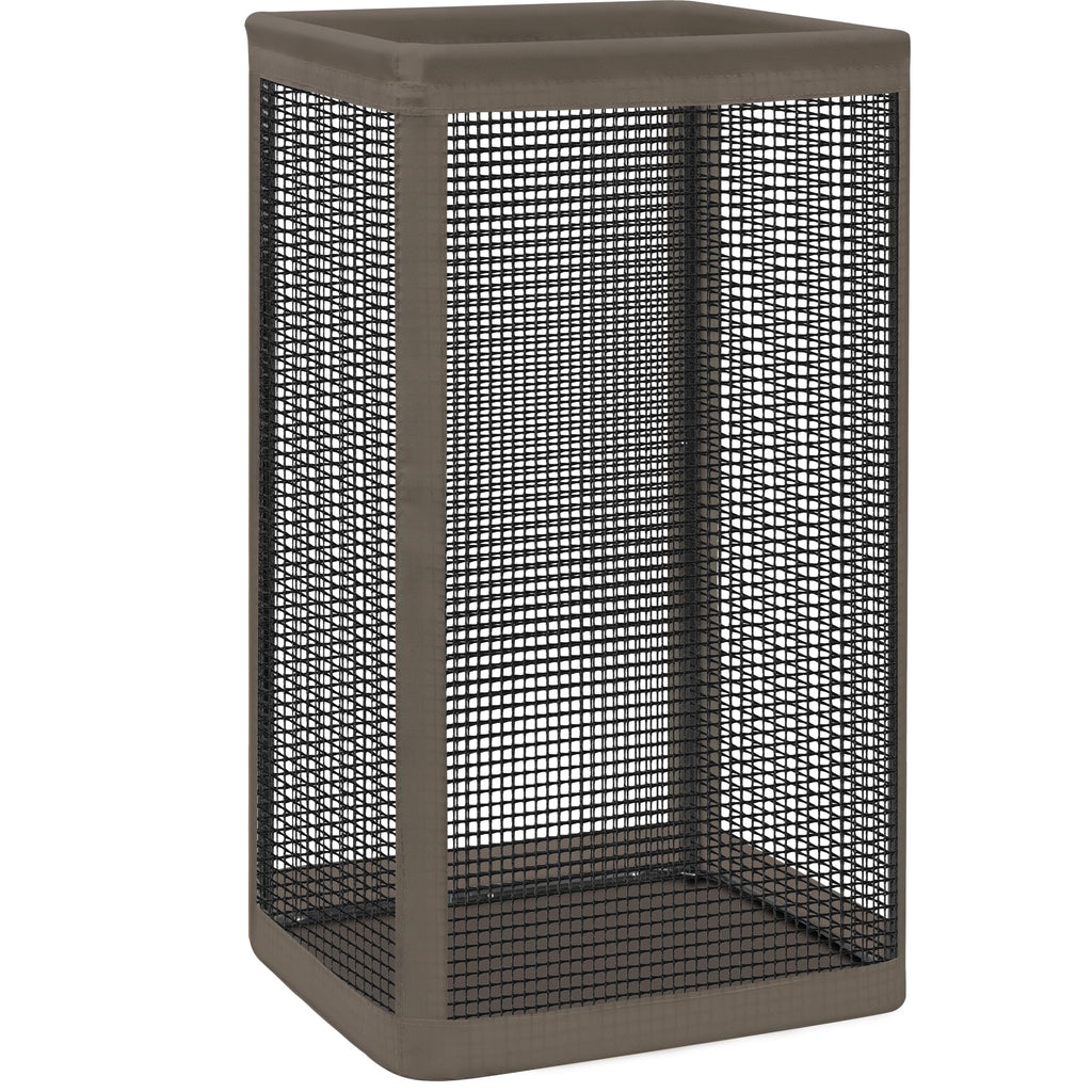 Mesh Laundry Hamper, 23.7 Gal. Tall Laundry Basket for Airflow, Strong Metal Dirty Clothes Hamper for College Dorm