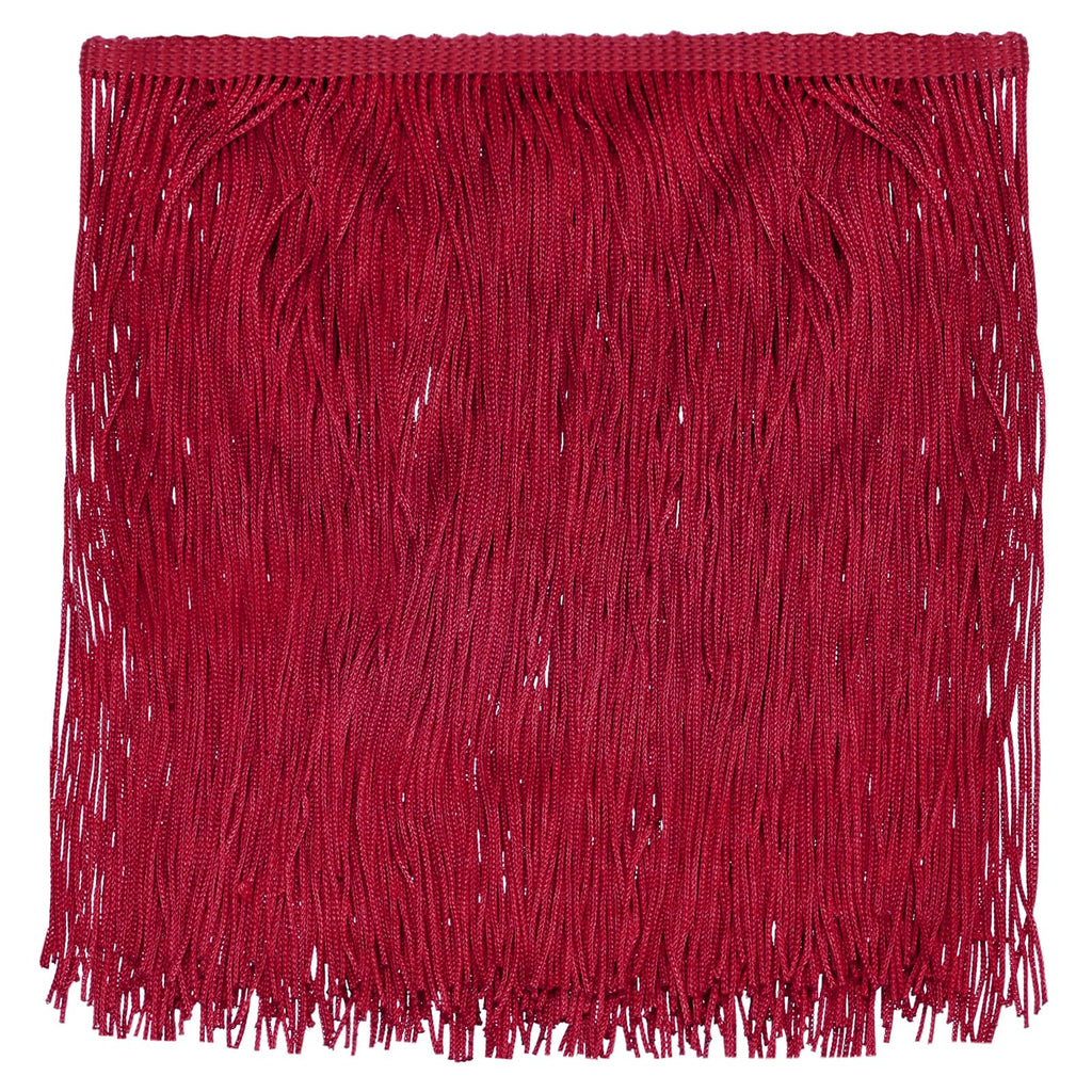 8 Inch Chainette Fringe Trim Tassel Sewing Trims Polyester Fringe Ribbon for DIY Sewing Crafts Clothing Lamp - 10 Yards