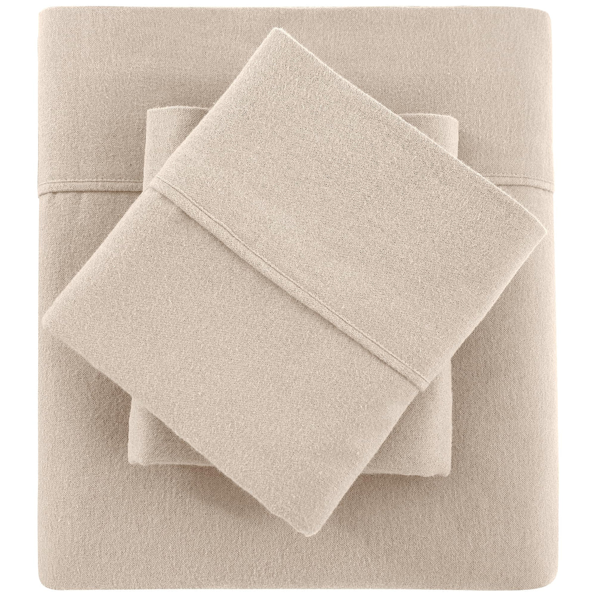 Cotton Flannel Sheets, Sand