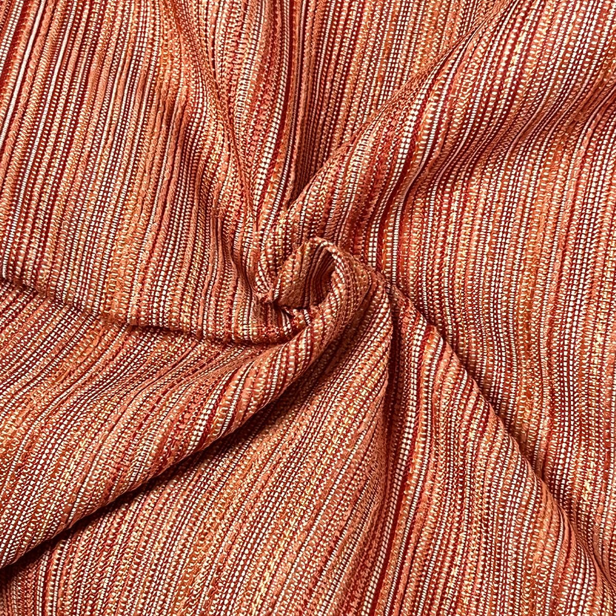 Outdoor Chenille Pillow Covers 22x22 Set of 2, Waterproof UV Fade Resistant Stripe Patio Pillow Cushion Covers for
