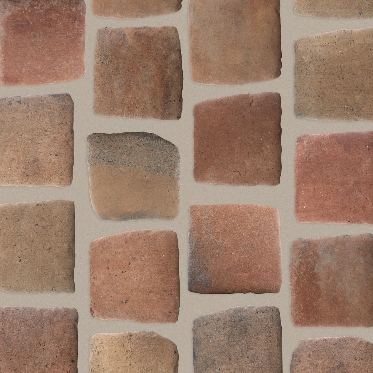 Benisa Cotto 5-7/8" x 5-7/8" Porcelain Floor and Wall Tile