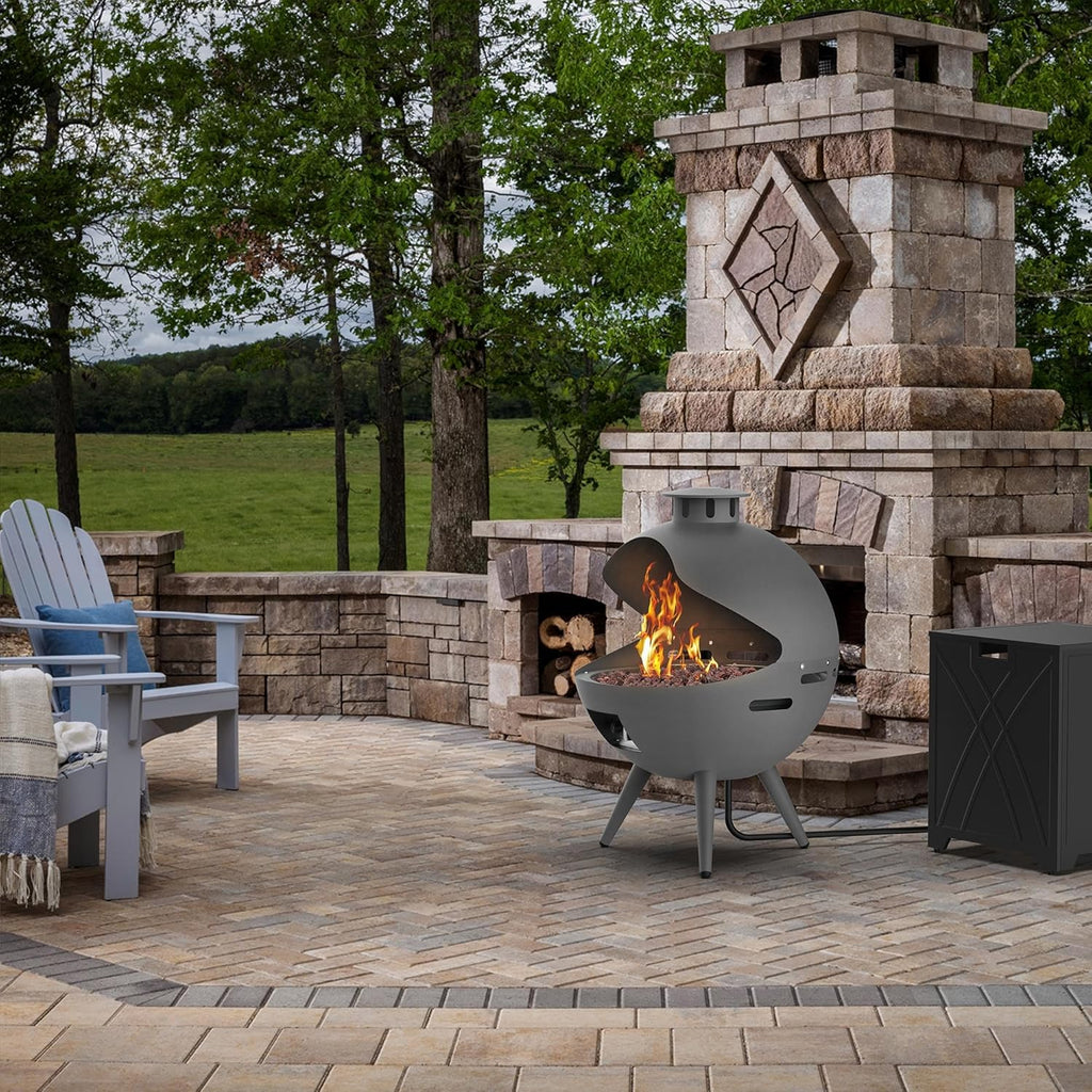 24 Inch Propane Fire Pit - Propane