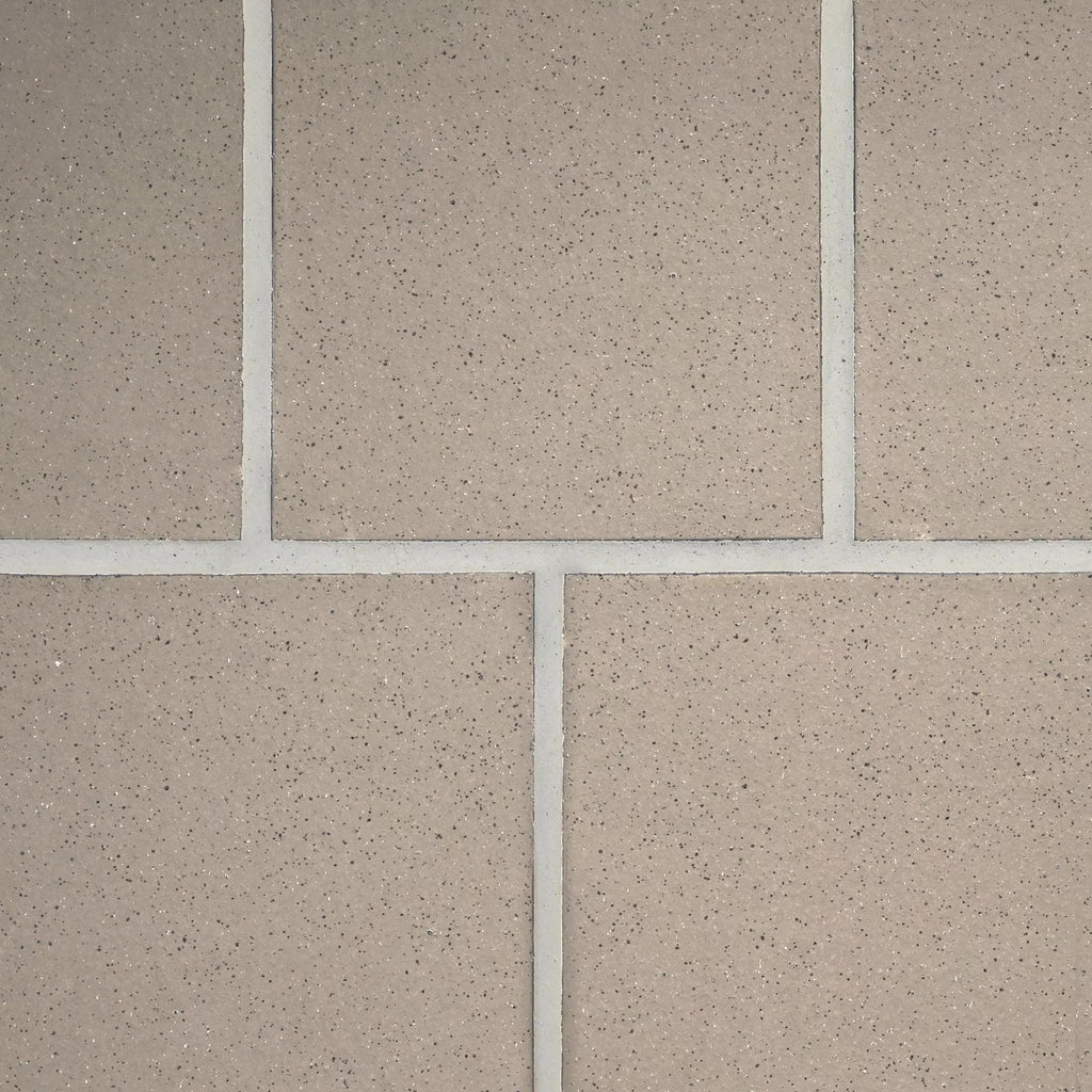 Gravelstone Grip 6x6 Textured Gray Quarry Tile Durable Non-Slip Ceramic Floor & Wall Tile for Indoor and Outdoor Use