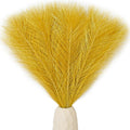 20 Stems Gold Faux Pampas Grass Centerpieces