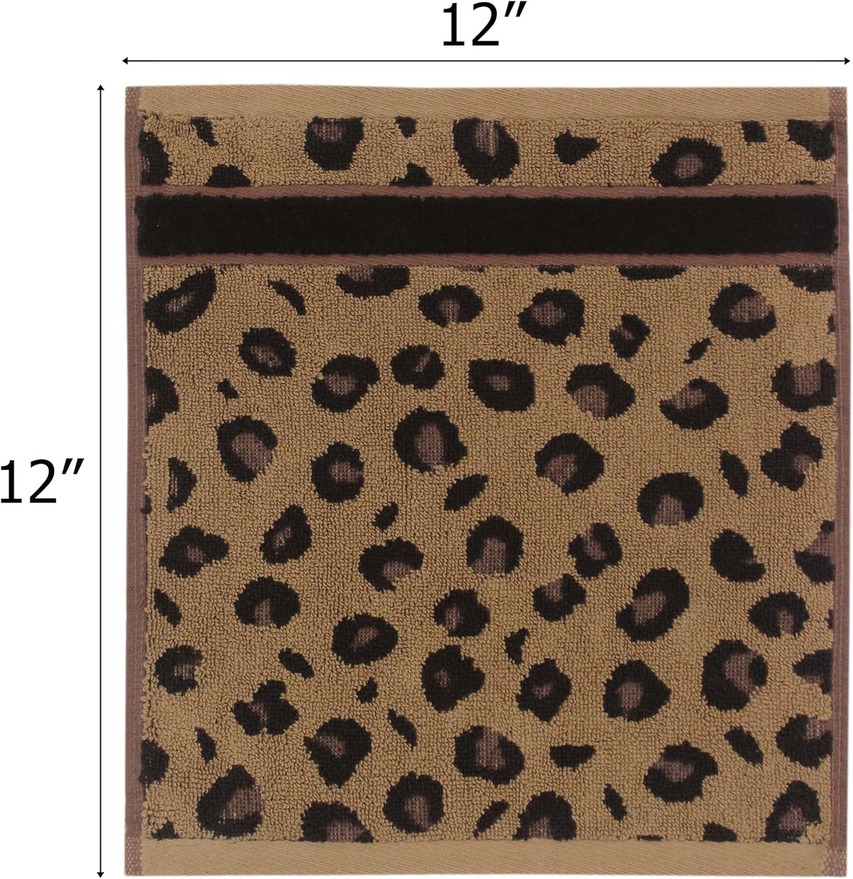 Oversized Bath Sheet - 2 Pack 100% Cotton Animal Print Towels | Extra Large 35 x 84 Leopard Cheetah Africa Safari 500