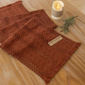 Fall Thanksgiving Boho Macrame Table Runner 12x90 Inch