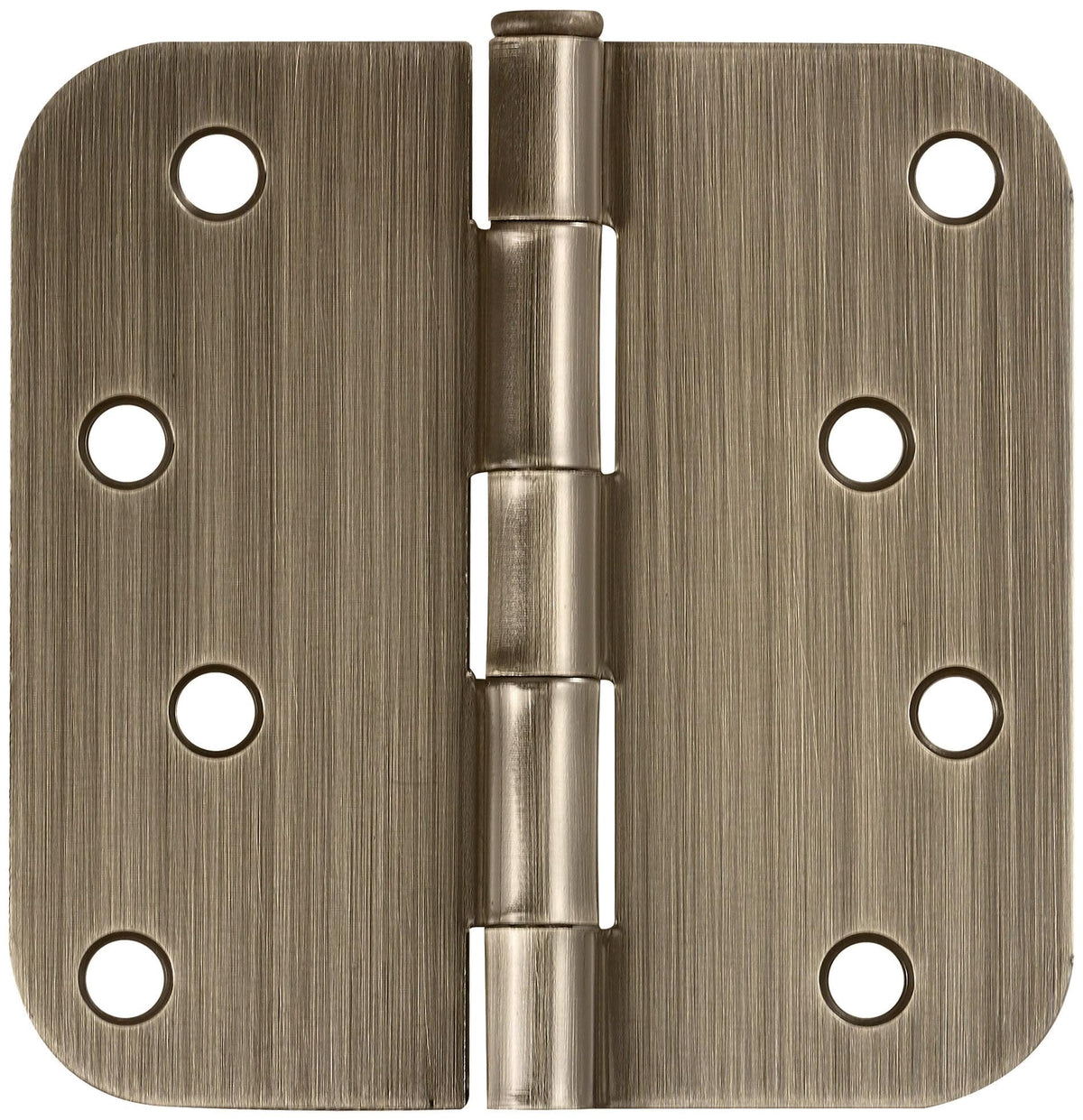 Interior Door Hinge, 4", Antique Brass