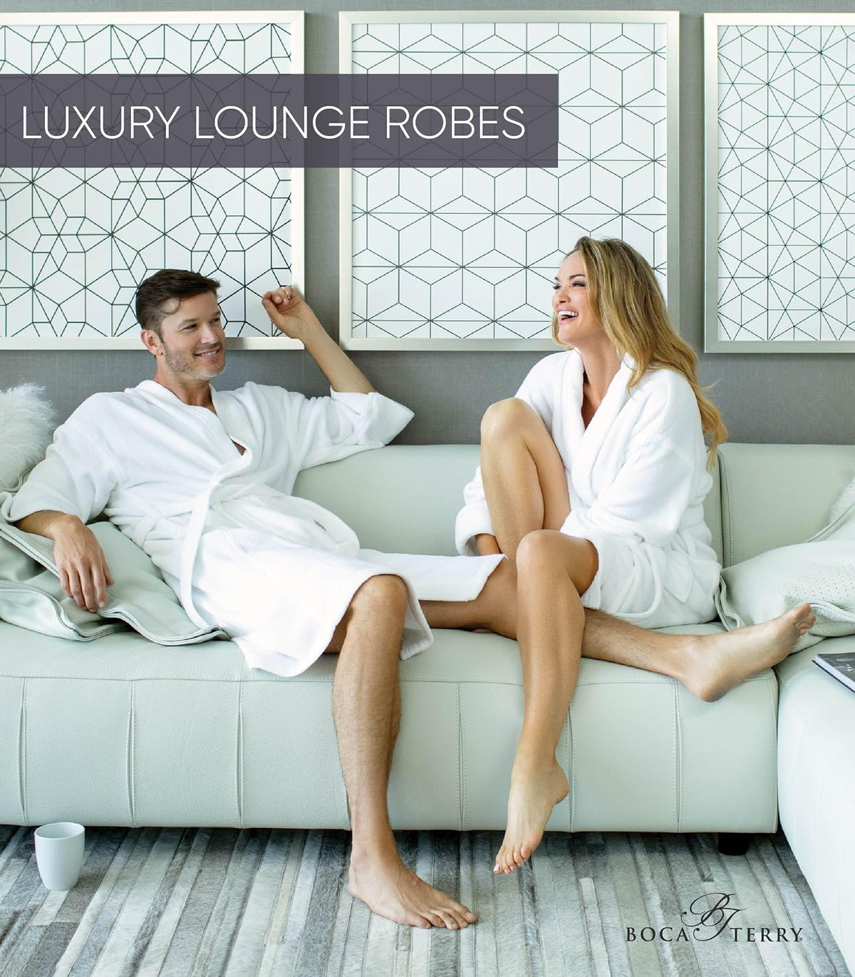 Terry Men's Terry Cloth Bathrobe, 100% Cotton White Hotel Spa Robe | Plush, absorbent towel robe