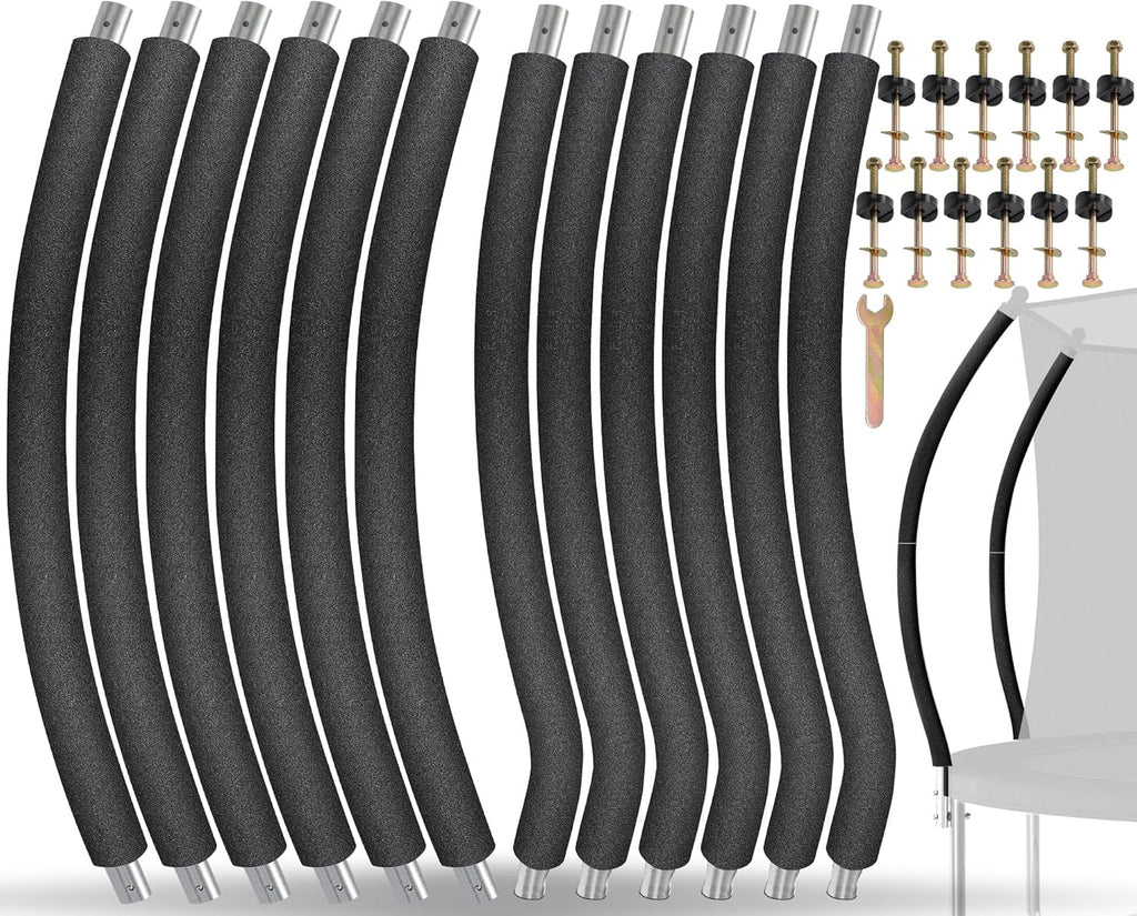 Trampoline Poles Replacement for Skywalker Or Trampoline Net | Galvanized Trampoline Replacement Parts,Replaces