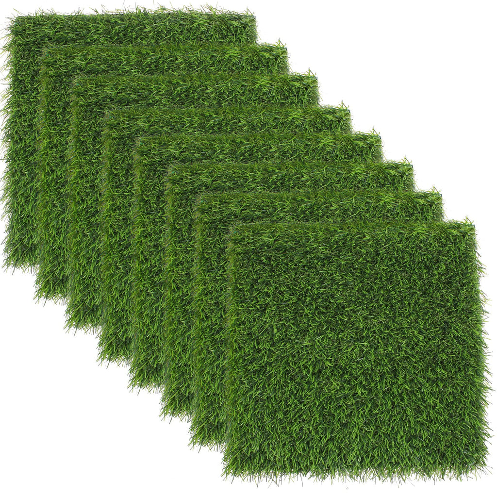 Grass Placemats 12"x12"Golf Artificial Fake Grass Squares Turf Patch