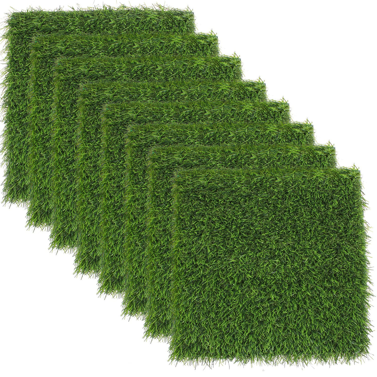 Grass Placemats 12"x12"Golf Artificial Fake Grass Squares Turf Patch