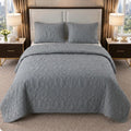 Shore Beach 3-Piece Bedding Set, Gray