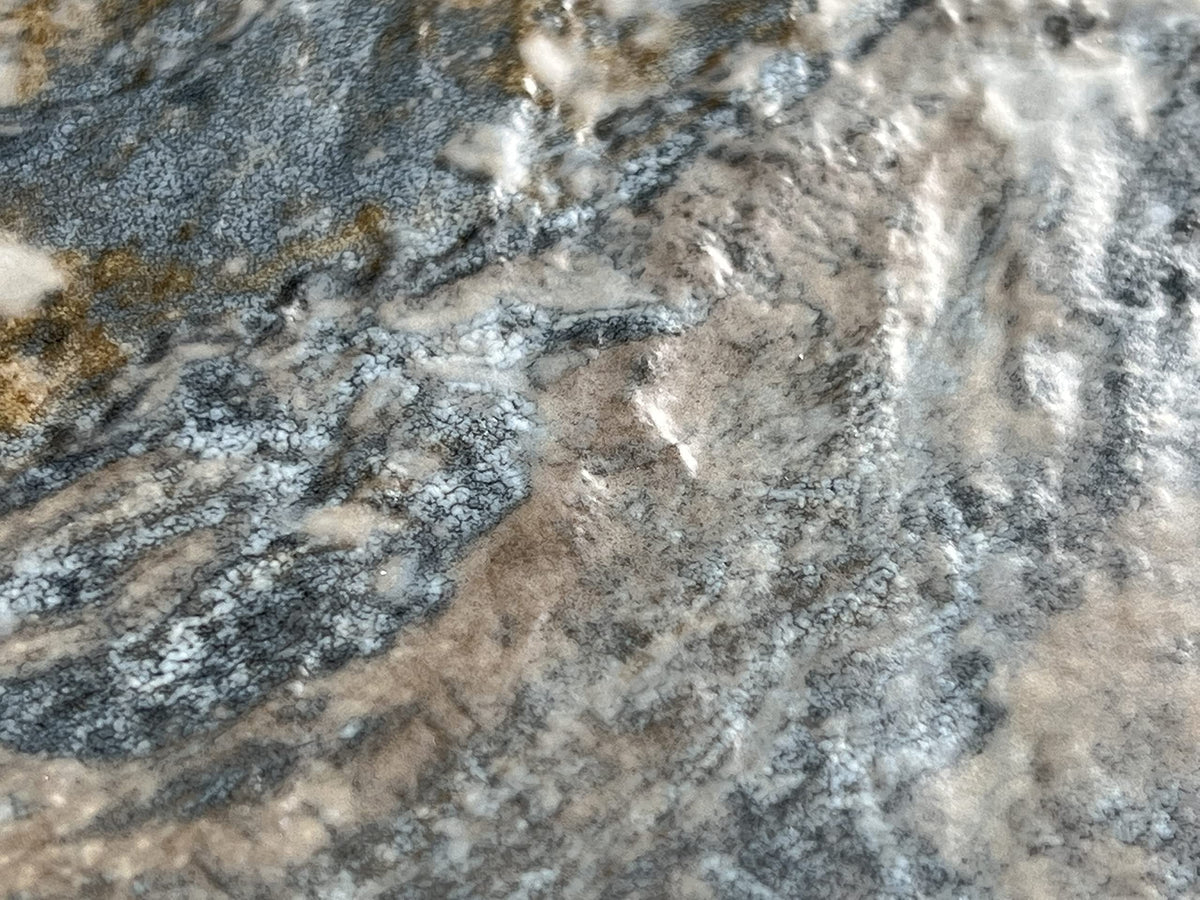Wavy Surface 6x6 Black Gold Bluish Grey Moon Square 6 Inch Porcelain Floor Wall Pool Tile Backsplash Shower, Swimming