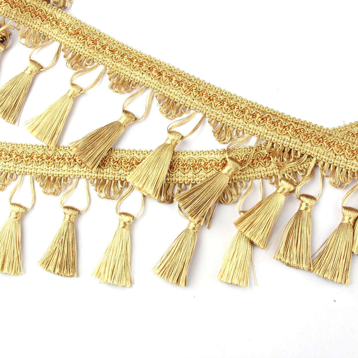 Tassel Fringe Trim 6.5 Yard x 3.54 Inches Tassel Fringes
