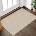 Small Area Rug Washable Woven Rugs Non Slip Rubber Backed Front Door Rugs Indoor Doormat Throw Rug Floor Carpet