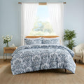 Boho Paisley Duvet Cover Set Twin/Twin XL 2 Piece 69x98 Enchantment Blue