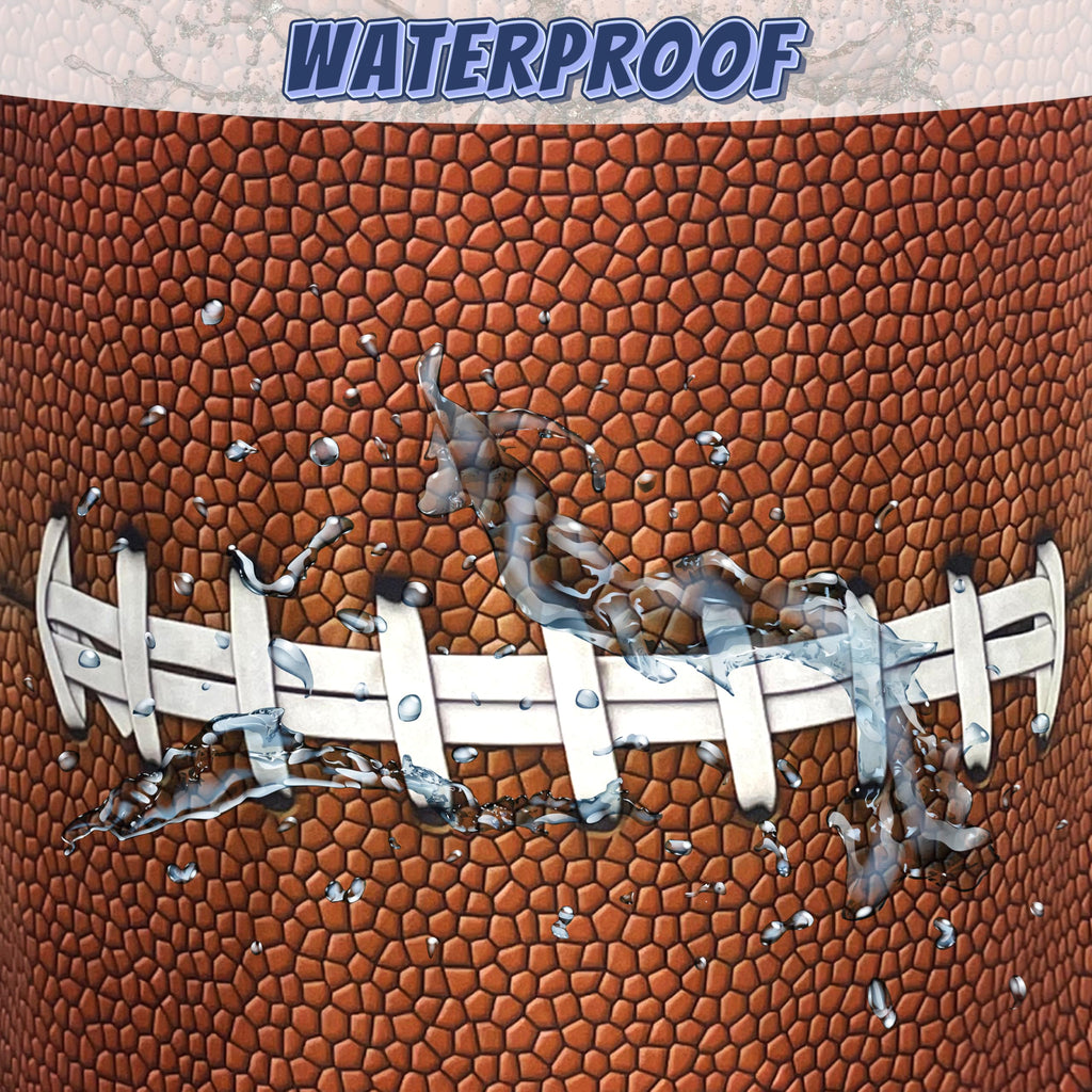 Funny Football Laundry Basket Oxford Cloth Foldable Hamper 18.9x16.5 Inch