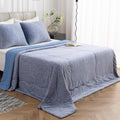 Cooling Comforter King Size, Reversible Cooling Blanket for All Season, Breathable Summer Quilt, Lightweight Soft