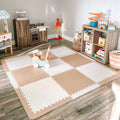 Extra Large Baby Play Mat Tiles Thick Foam Non-Toxic Floor Puzzle Mat Interlocking Activity Playmat for Infants