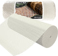 3 ft x60 ft White Non Skid Rug Pad Roll for Hallway Rugs & Runners - Set of 180