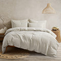 100% Flax Linen Duvet Cover Set Natural Linen Bedding