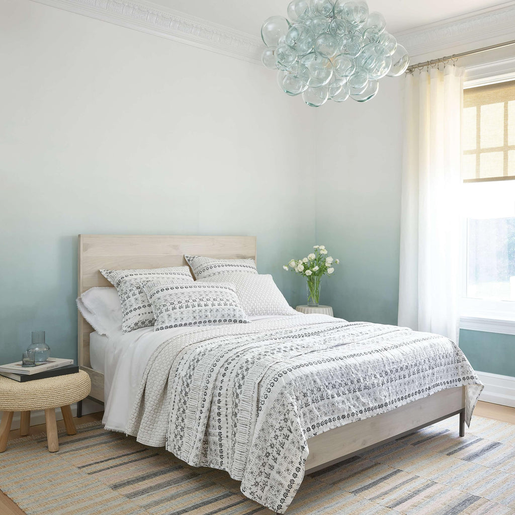 Lodi Sand Solid Cotton Matelasse Coverlet, King