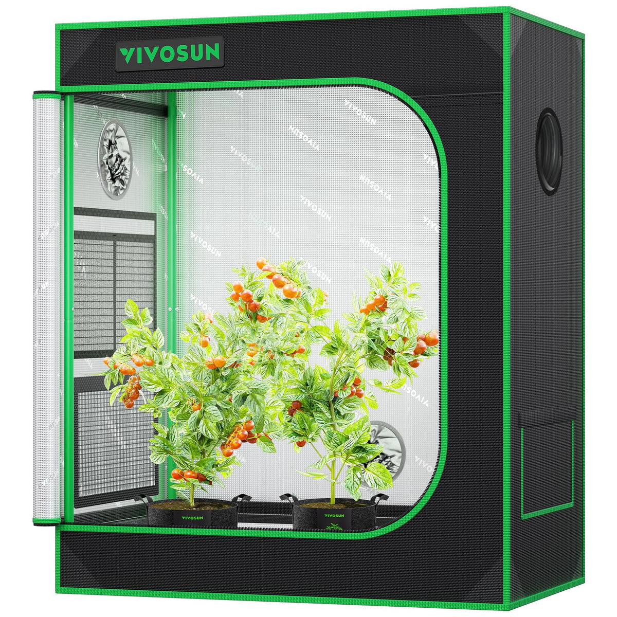 30"x18"x36" Small Grow Tent Mylar Tent for Aerogarden Indoor Plants