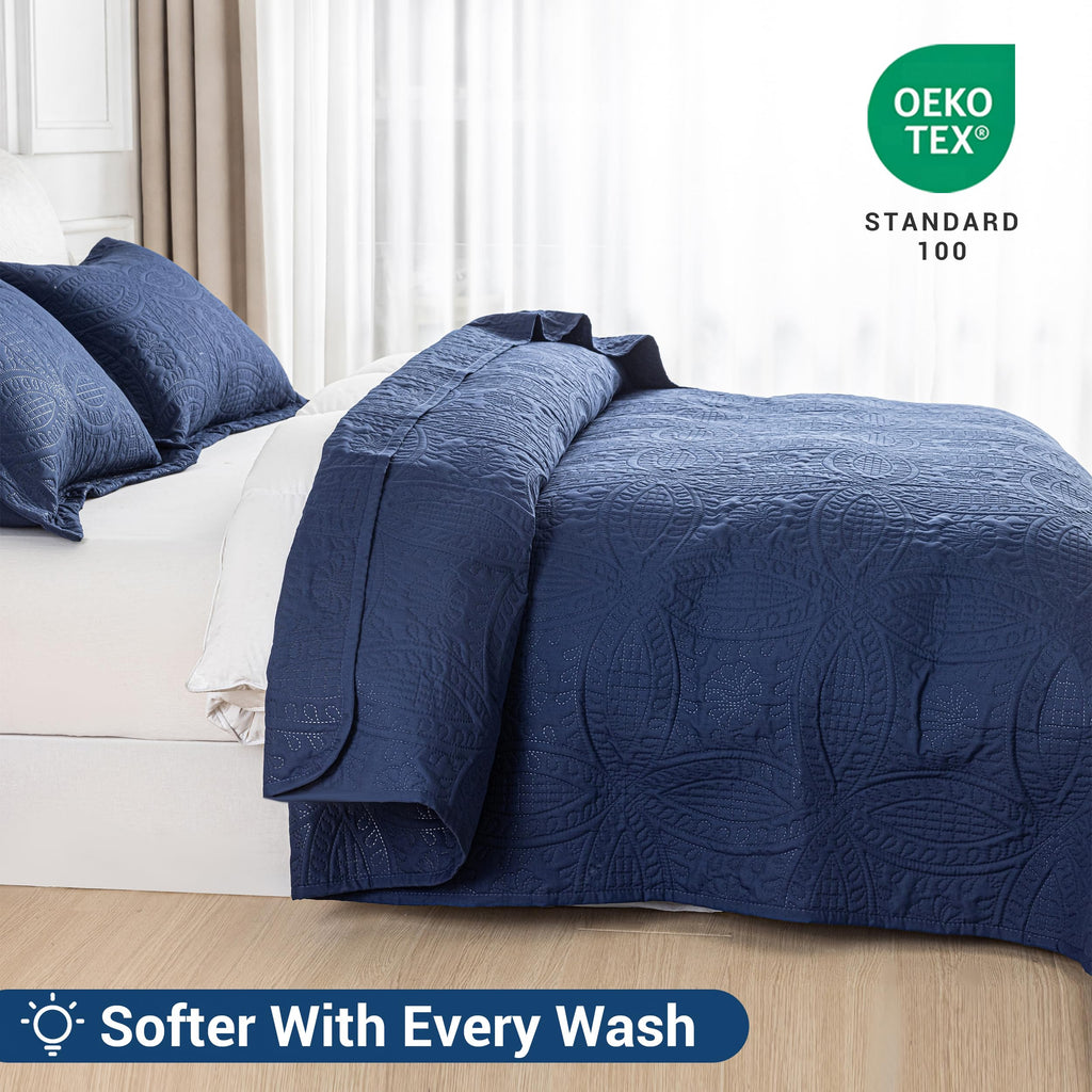 Quilt Bedding Set - Soft Breathable Bed Quilts
