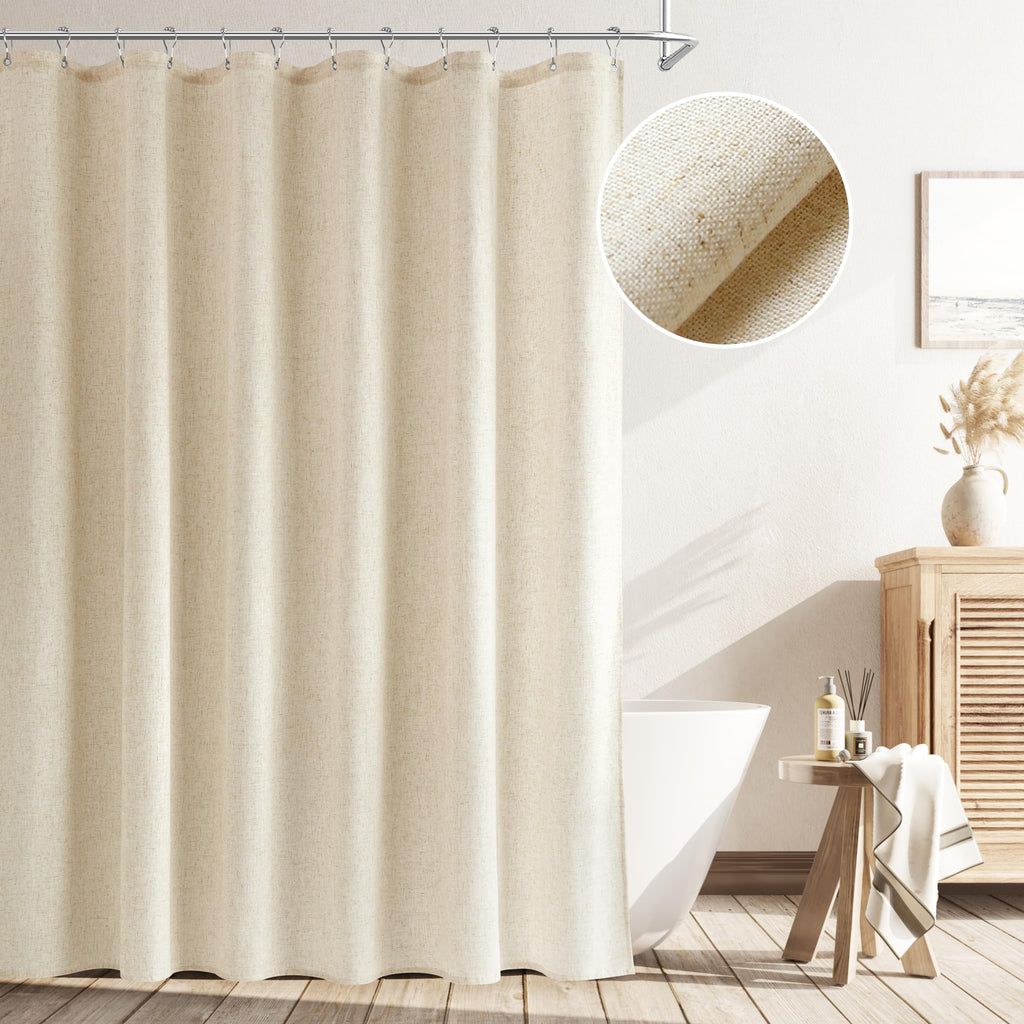 Linen 72 Inch Long Beige 1 Panel
