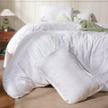 100% Cotton Waffle Duvet Cover, Bright White