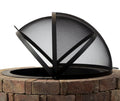 36 Inch Fire Pit Easy Access Spark Screen